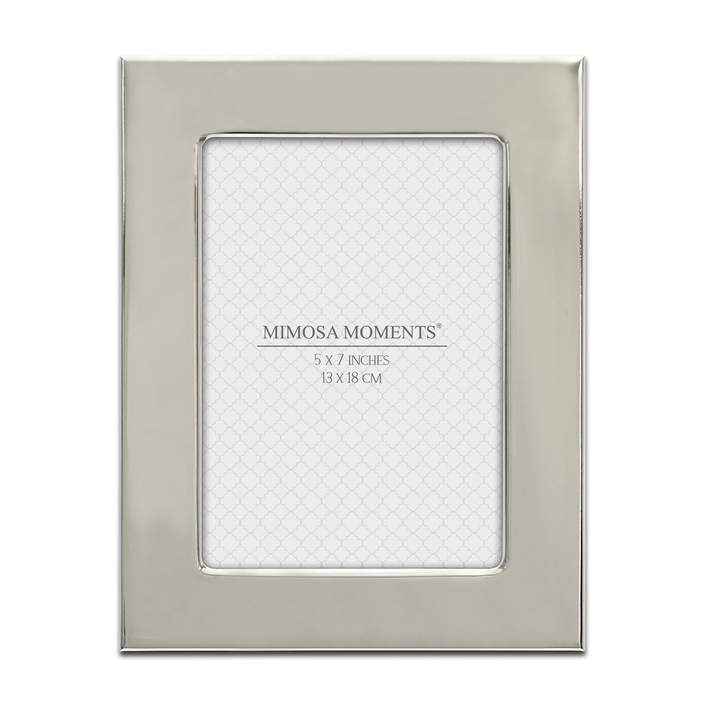 Silver-tone Metal Frame (5x7" photo)