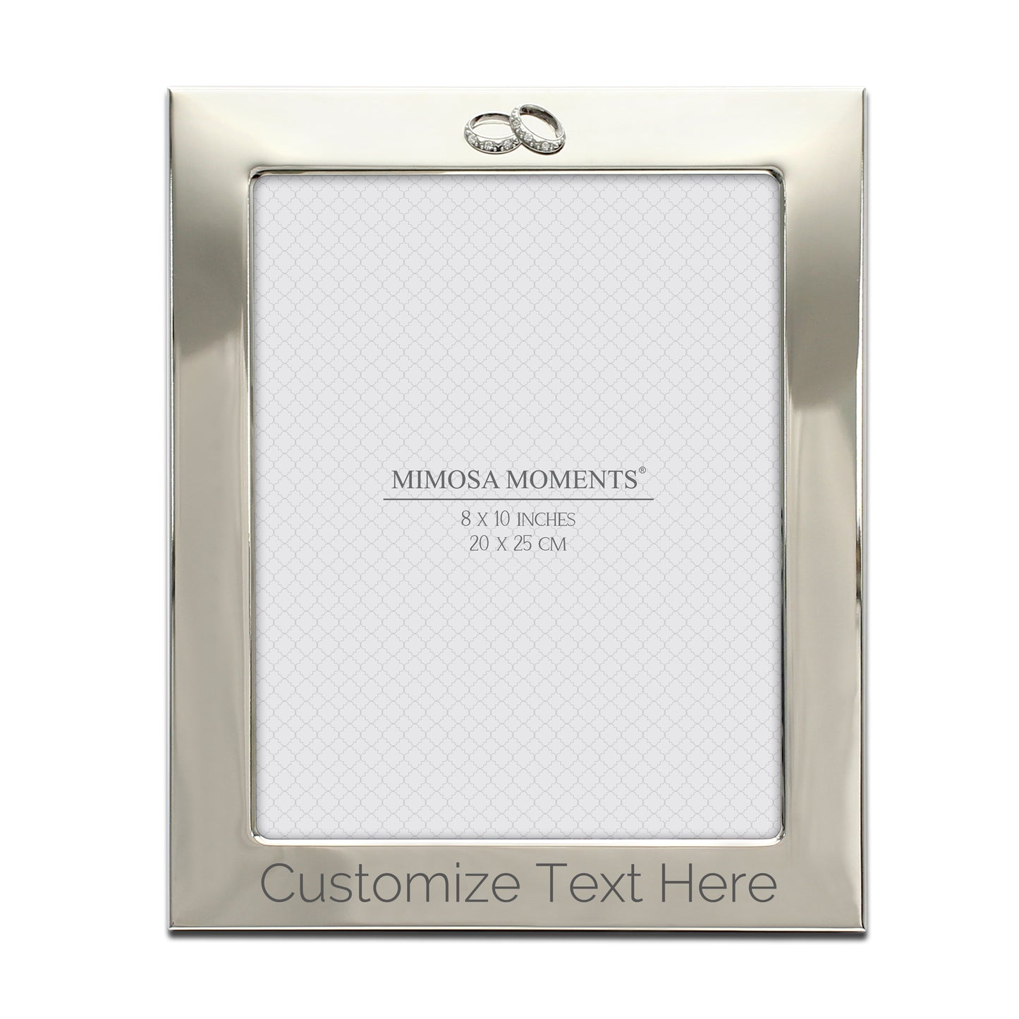 Silver-tone Metal Frame (8x10" photo)