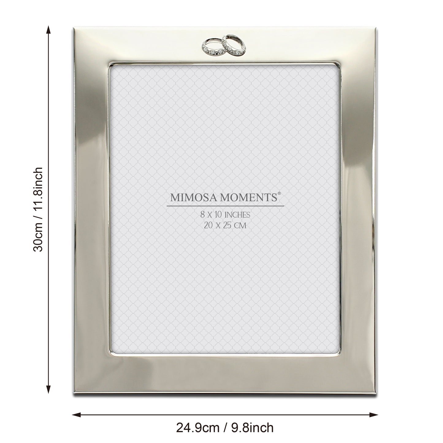 Silver-tone Metal Frame (8x10" photo)